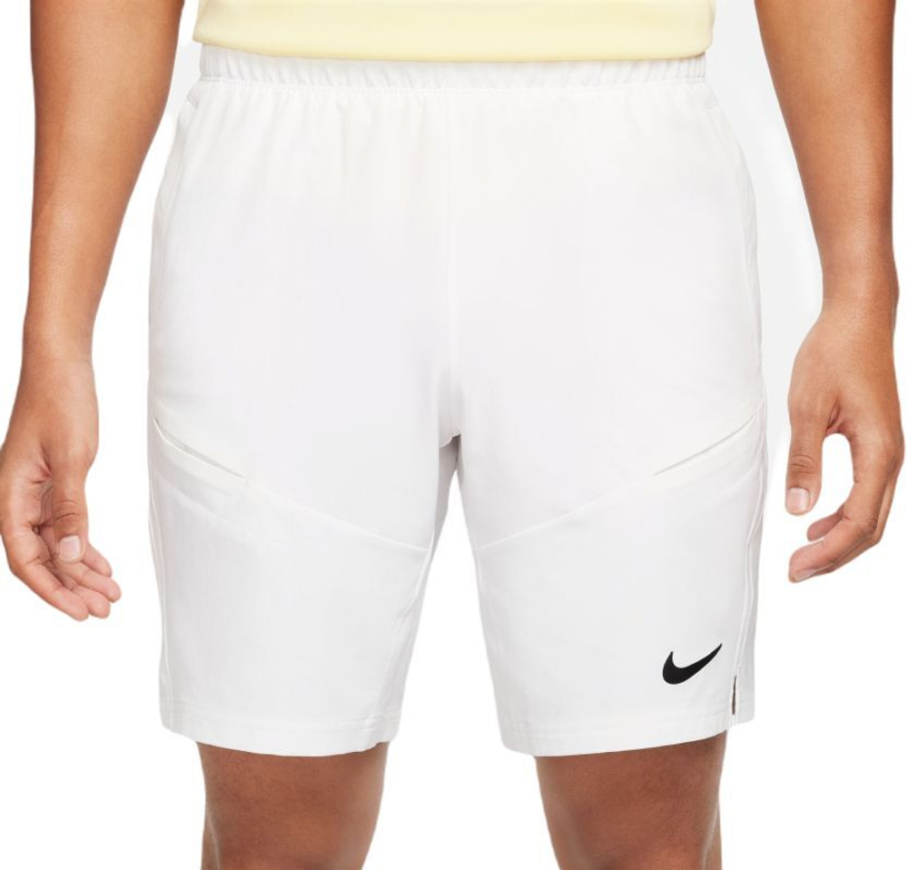 Мужские теннисные шорты Nike Court Dri-Fit Advantage 9" Tennis Short - белый