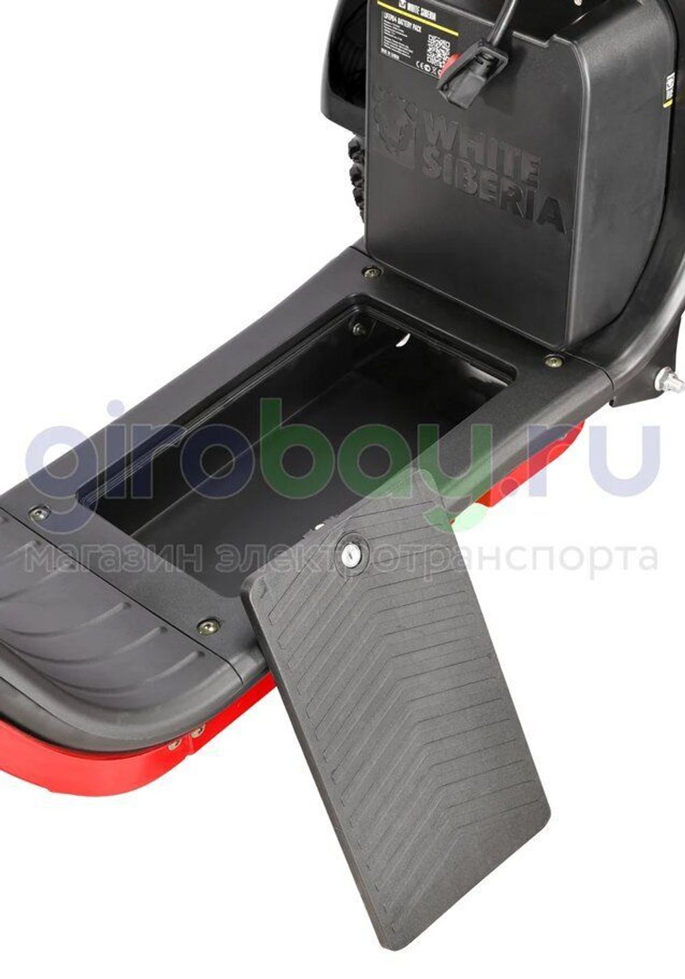Электроскутер WHITE SIBERIA IKRA 5000w - (Черный) фото 25 фото №27