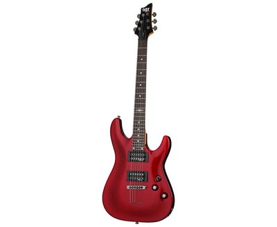 SCHECTER C-1 SGR BY SCHECTER (3803) METALLIC RED