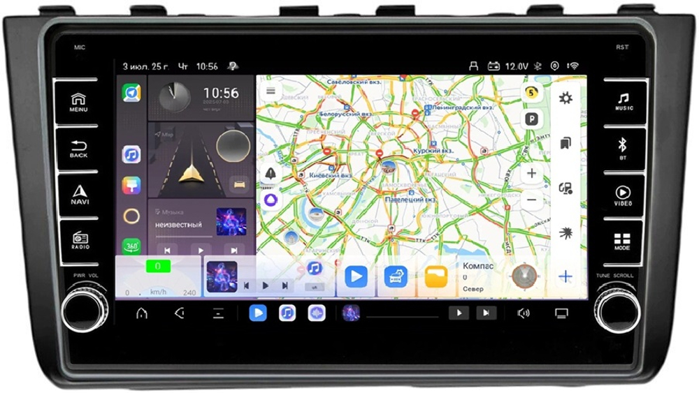 Магнитола для Hyundai Creta 2 2021-2022, Solaris HC 2024+ - Carmedia OL-1774 (кнопки и крутилки) Android 13, TS20, 6+128Гб, CarPlay, 4G SIM-слот