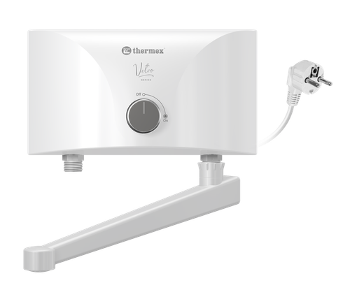 Водонагреватель электрический проточный безнапорного типа VETRO Thermex
