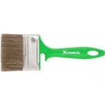 Кисть флейцевая для работ по дереву, 70х12 мм, смешанная щетина, пластиковая рукоятка// Matrix 83375