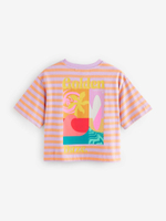 Футболка для девочки Next E60-124, Сиреневый, Оранжевый