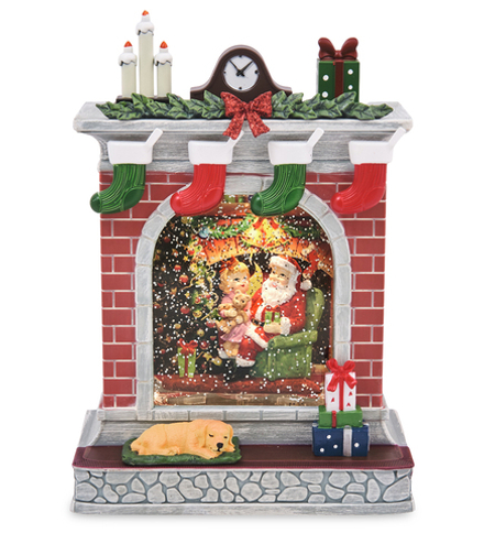 XM-872 Новогодний камин
