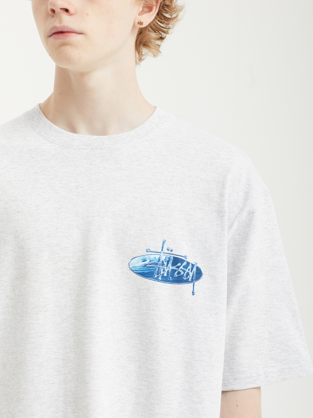 Мужская Футболка Wave Oval