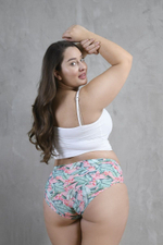 Трусы Hawaii с высокой линией талии (Размер: L) (Цвет: разноцветный)