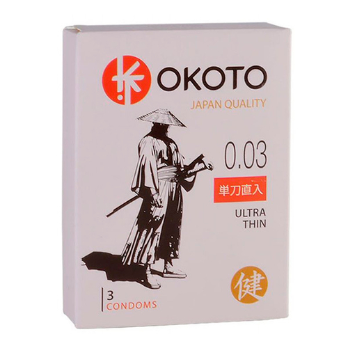 Ультратонкие презервативы Sitabella Okoto Ultra Thin 3шт