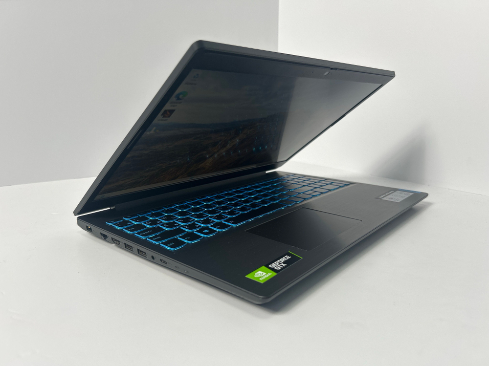 Ноутбук игровой Lenovo IdeaPad L340-15IRH Gaming (81LK00T1RU) 15.6 "/Intel Core i7 9750H/RAM 8 GB/SSD 256 GB/HDD 1Tb/NVIDIA GTX 1050 3Gb/1920х1080/IPS/Windows 10 Home/Подсветка кл-ры:LED/Чёрный. Состояние: B1