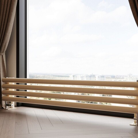 Радиатор трубчатый Guardo Torre 6D-1800-04 NK-GOR-FL R1015(M) бежевый матовый