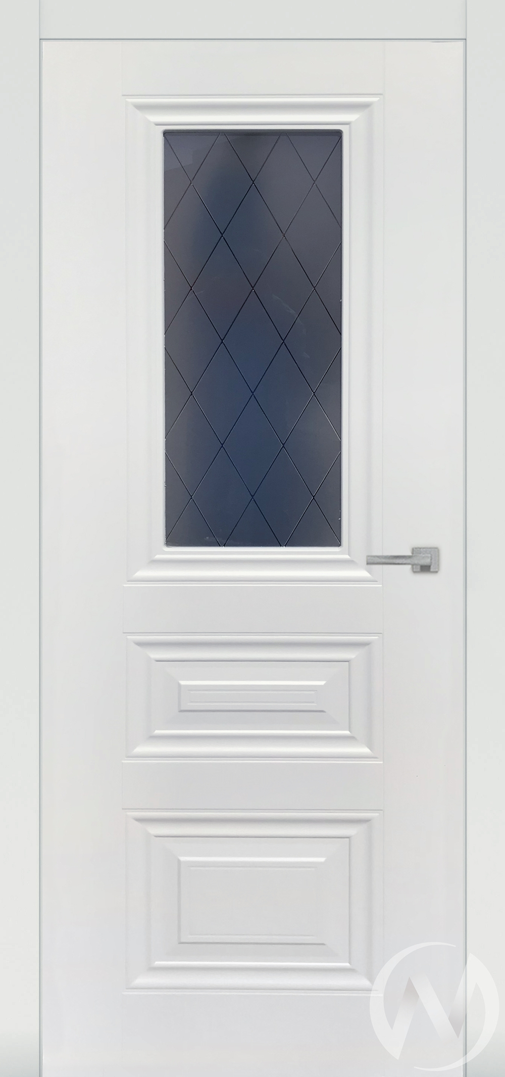 Дверь Эмаль (Тип Имидж-2; 80; ост; эмаль белая)