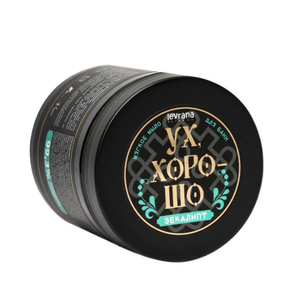 Мягкое мыло для бани "УХ, ХОРОШО" эвкалипт 500 мл (Levrana)
