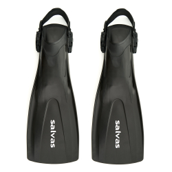 Ласты для плавания SALVAS Hazard Plus Fin BA160MLNNSTS, размер M/L, черные