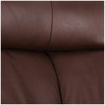 Кресло руководителя Helmi HL-ES03 "Invincible" повыш. прочн., кожа коричн., мультибл, хром, до 250кг