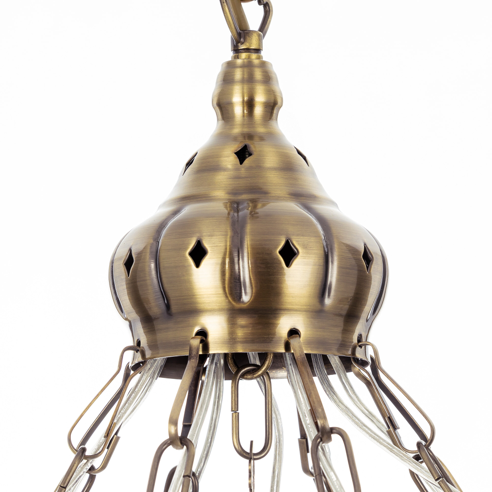 Citilux Каир CL419185 Люстра подвесная Мозаика Янтарь