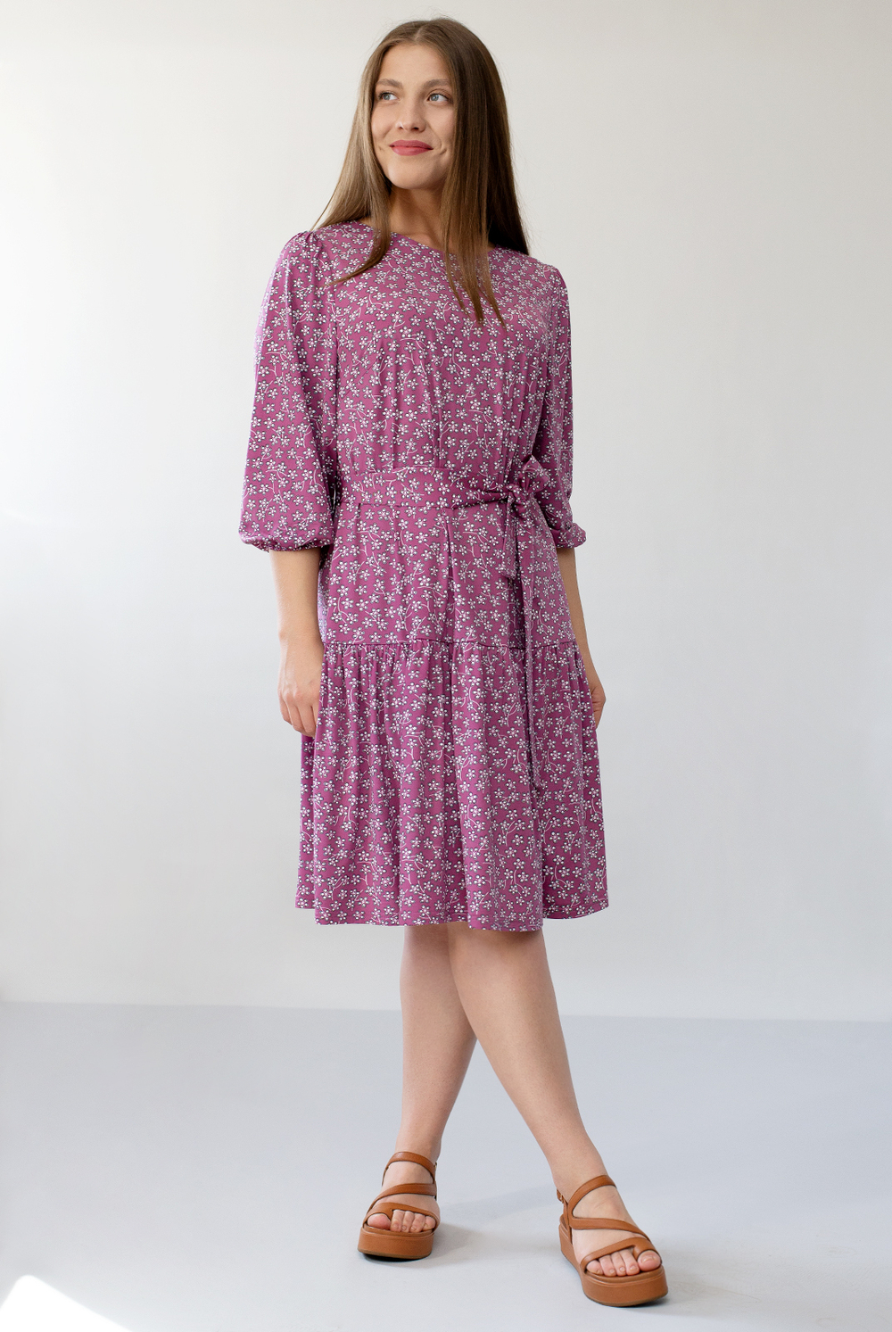 Платье женское 3211ЛПА, Абстракция #172Абс053211ЛПА