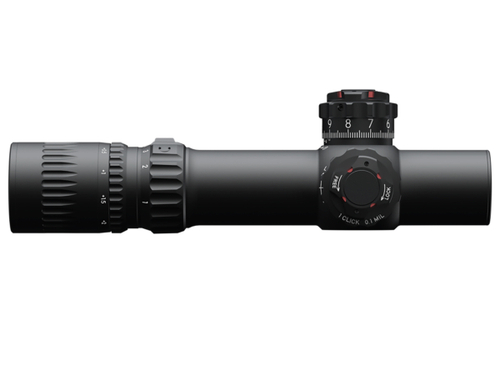 Прицел March-FX 1-10x24 Shorty DR-TR1FB FFP+SFP 34мм (D10SV24FDIMLX DR-TR1FB)