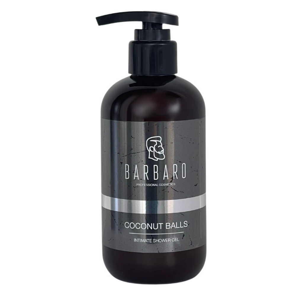 Barbaro Мужской интимный гель  мыло, COCONAT BALLS натуральный, 250 мл