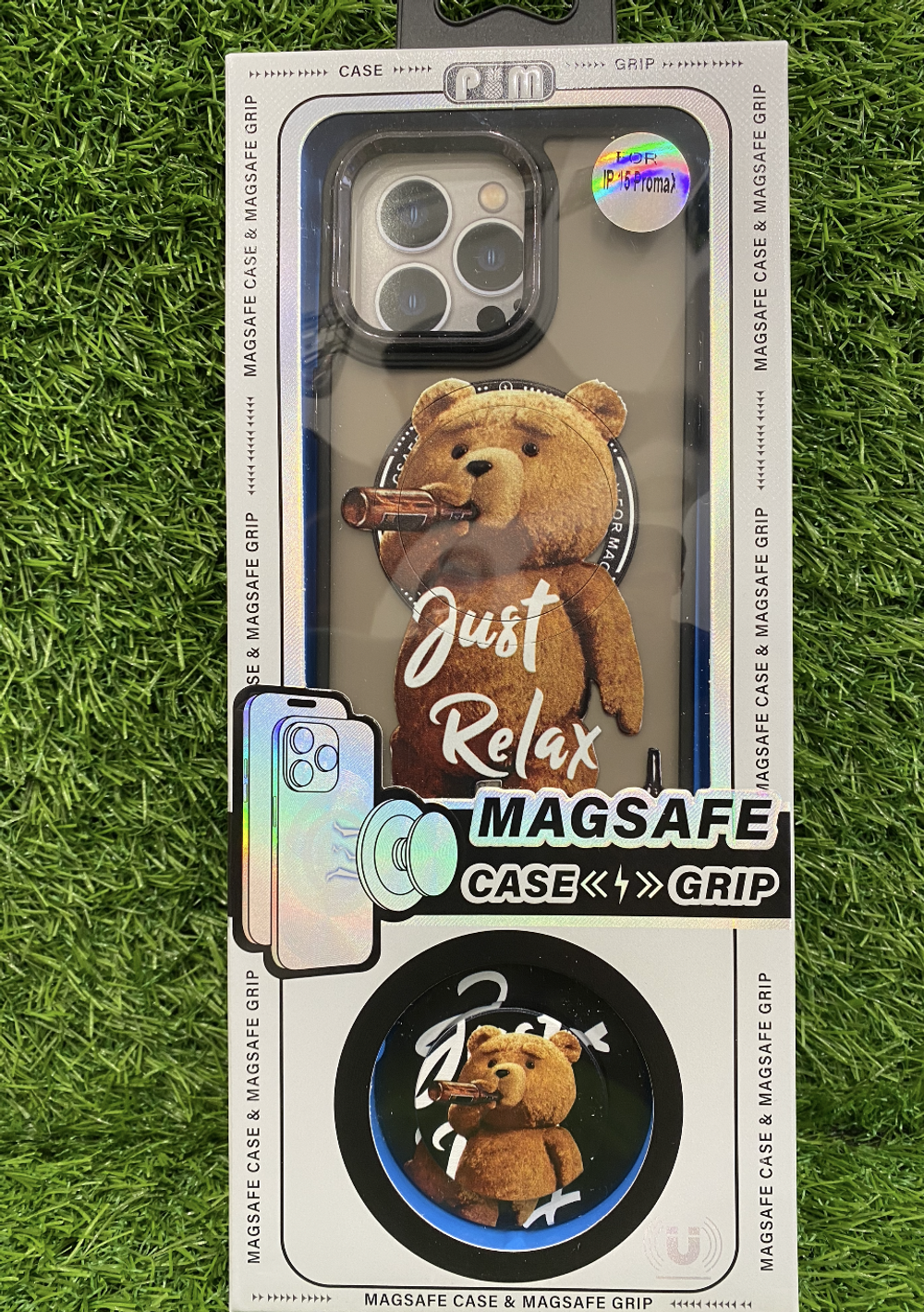 Стильные силиконовые чехлы c брендами на iPhone, Magsafe, попсокет