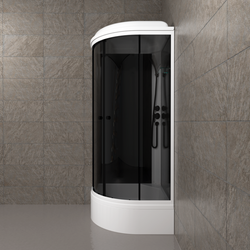 Душевая кабина Triton Грэй В 90x90 (черный)