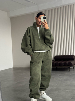 Костюм «варенка» хаки утепленный