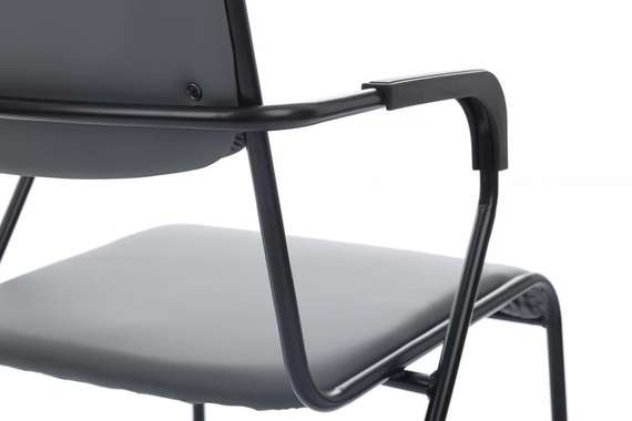 Кресло Никс Плюс RCH OMKL-03B Серый/Металл Черный