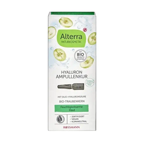 Гиалуроновый концентрат для лица в ампулах Alterra, 7х1 мл