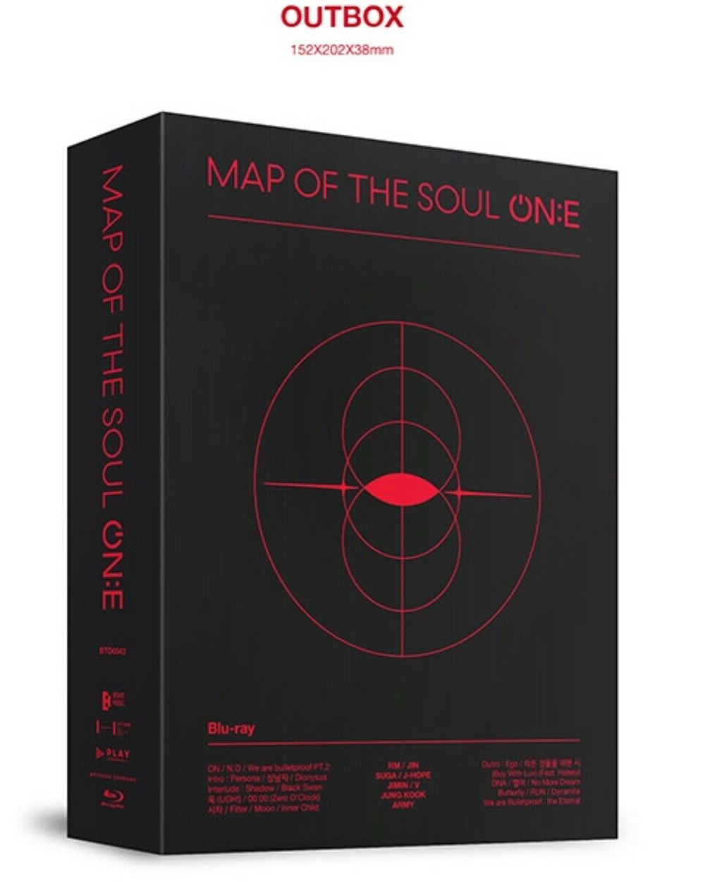 BTS - MAP OF THE SOUL ON:E Blu-ray