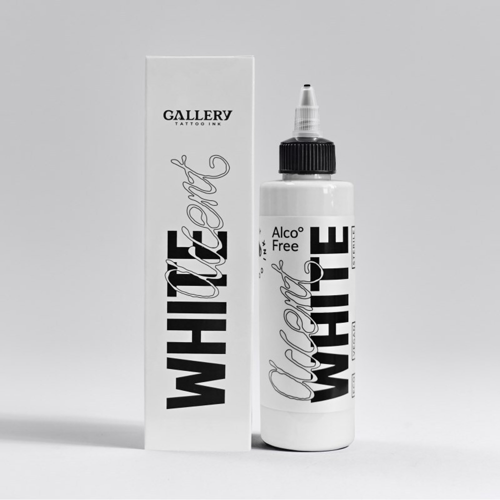 GALLERY TATTOO INK. Белый пигмент Accent White