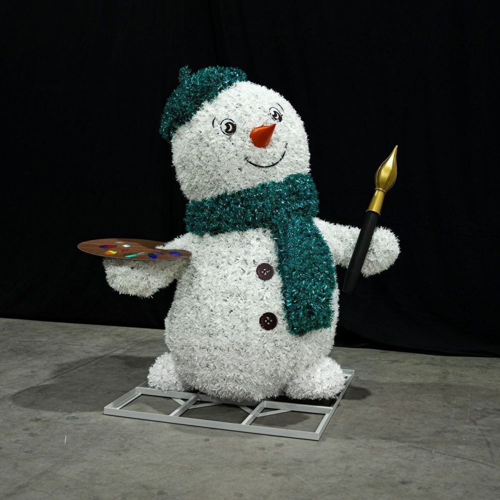 фигура снеговика Художика