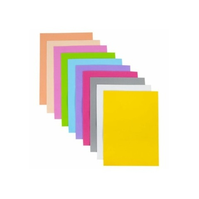 Фоамиран/Пористая резина А4, 1 мм, 10 листов, 10 цветов, пастельные цвета 661695