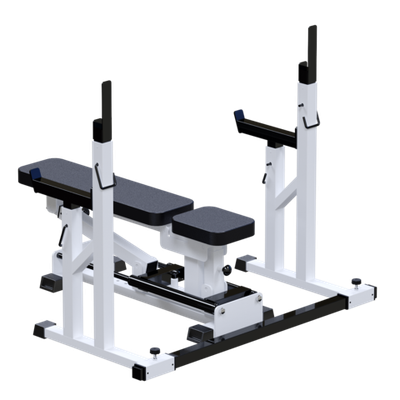 Скамья регулируемая со стойками