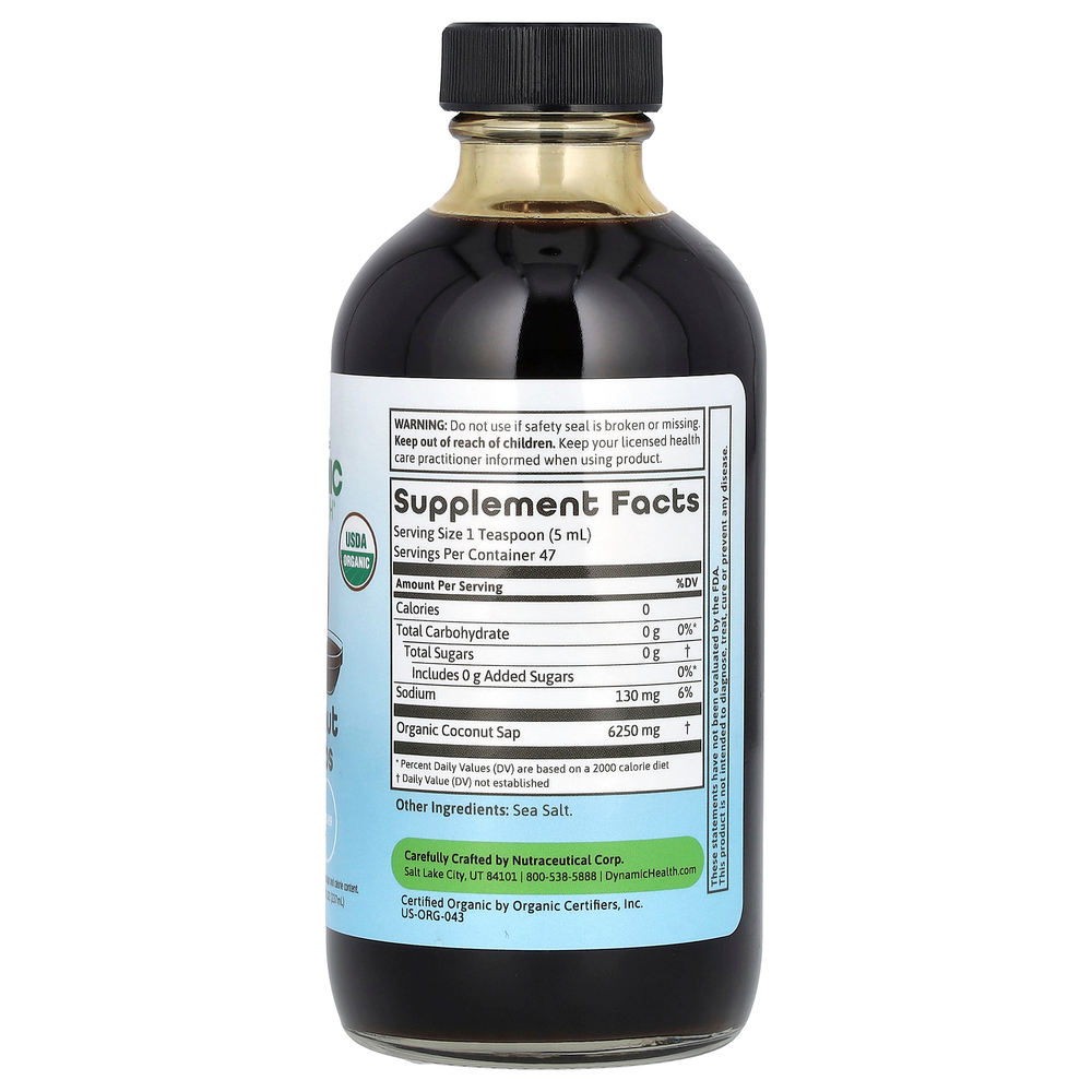 Dynamic Health, кокосовые аминокислоты, 237 мл (8 жидк. унций)
