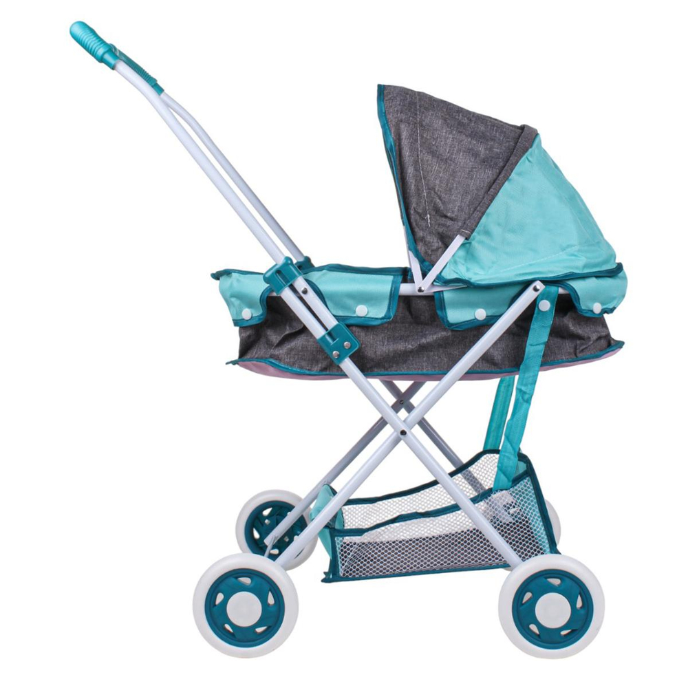 Коляска для куклы лежачая, пакет 936-15