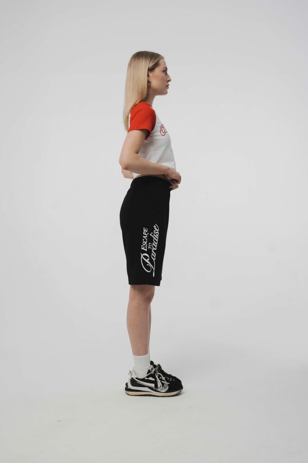 Топ-кроп "Coast Guard" Красный - фото 2