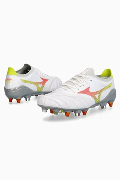Бутсы Mizuno Morelia Neo V Beta Elite Mix - серебряный