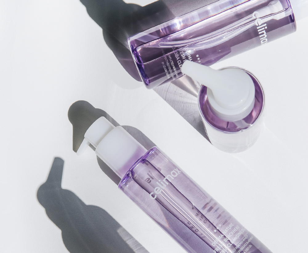 CELIMAX Гидрофильное масло жожоба для работы с черными точками Derma Nature Fresh Blackhead Jojoba Cleansing Oil (150 мл)