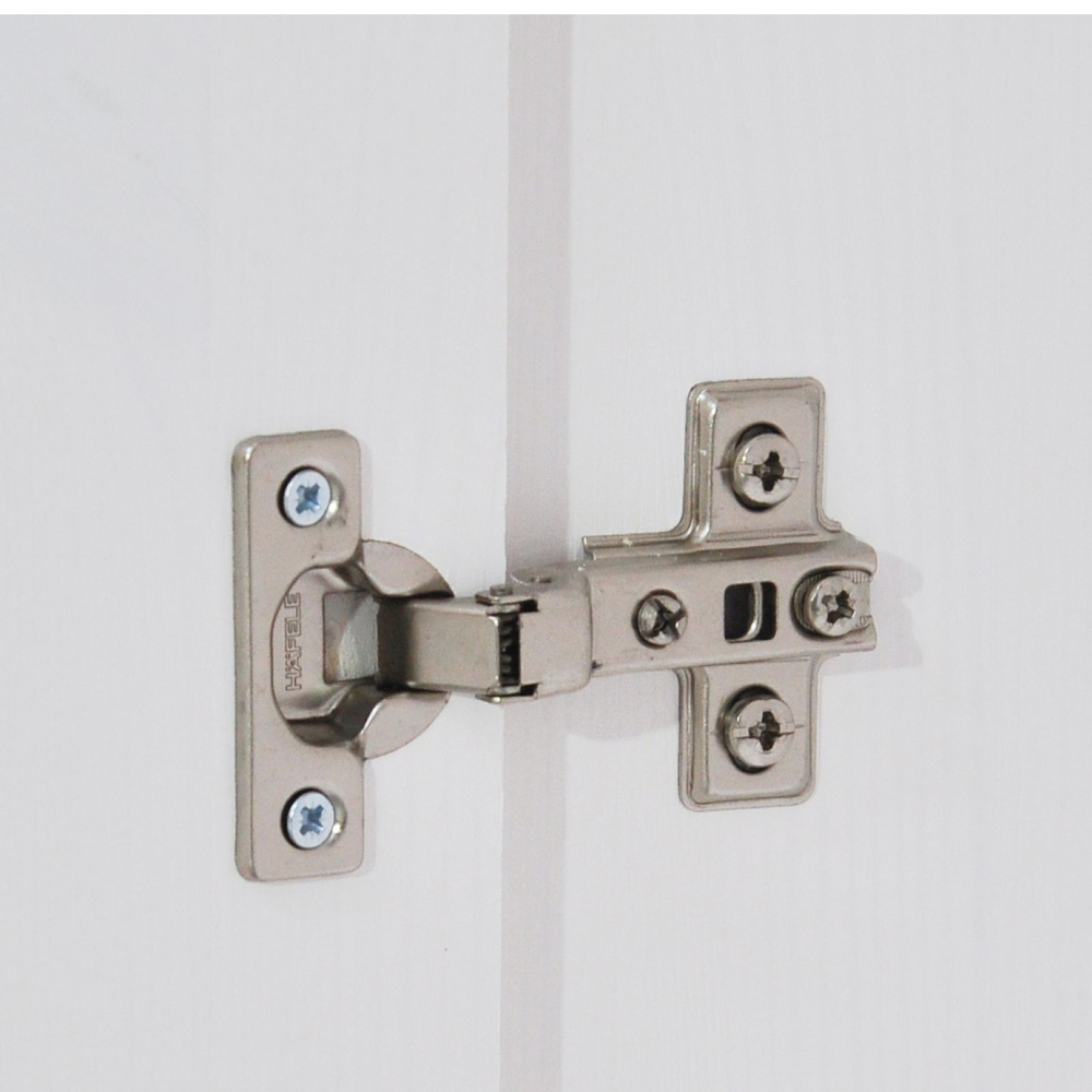 Шкаф 2 двери Фалко из массива сосны, белый