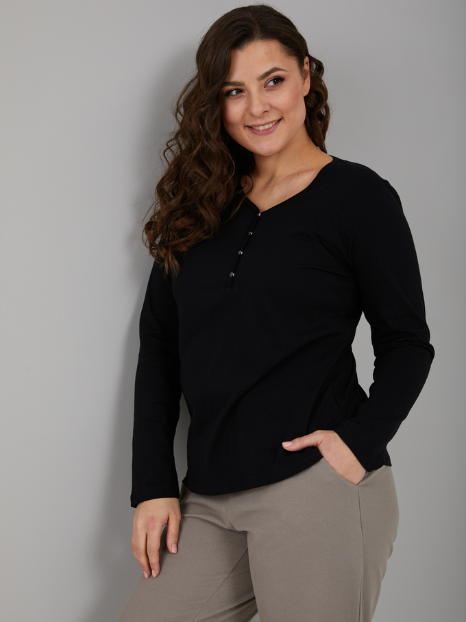 Лонгслив Л-004/черный