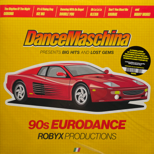 Сборник Dancemaschina:90s Eurodance:Robyx Productions (Эстония 2025г.)