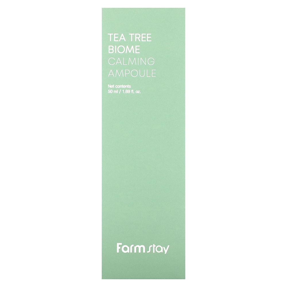 Farmstay, Tea Tree Biome, успокаивающая ампула, 50 мл (1,69 жидк. Унции)
