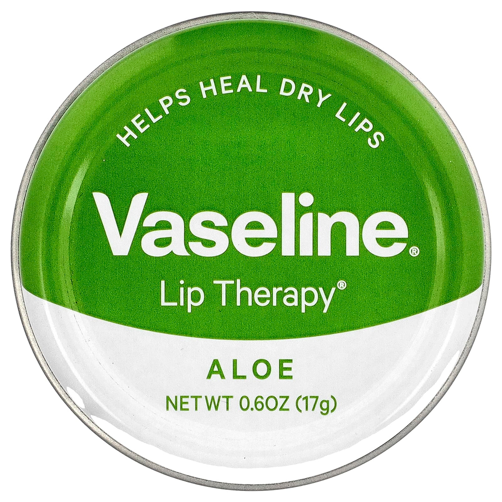 Vaseline, Lip Therapy, алоэ, 17 г (0,6 унции)