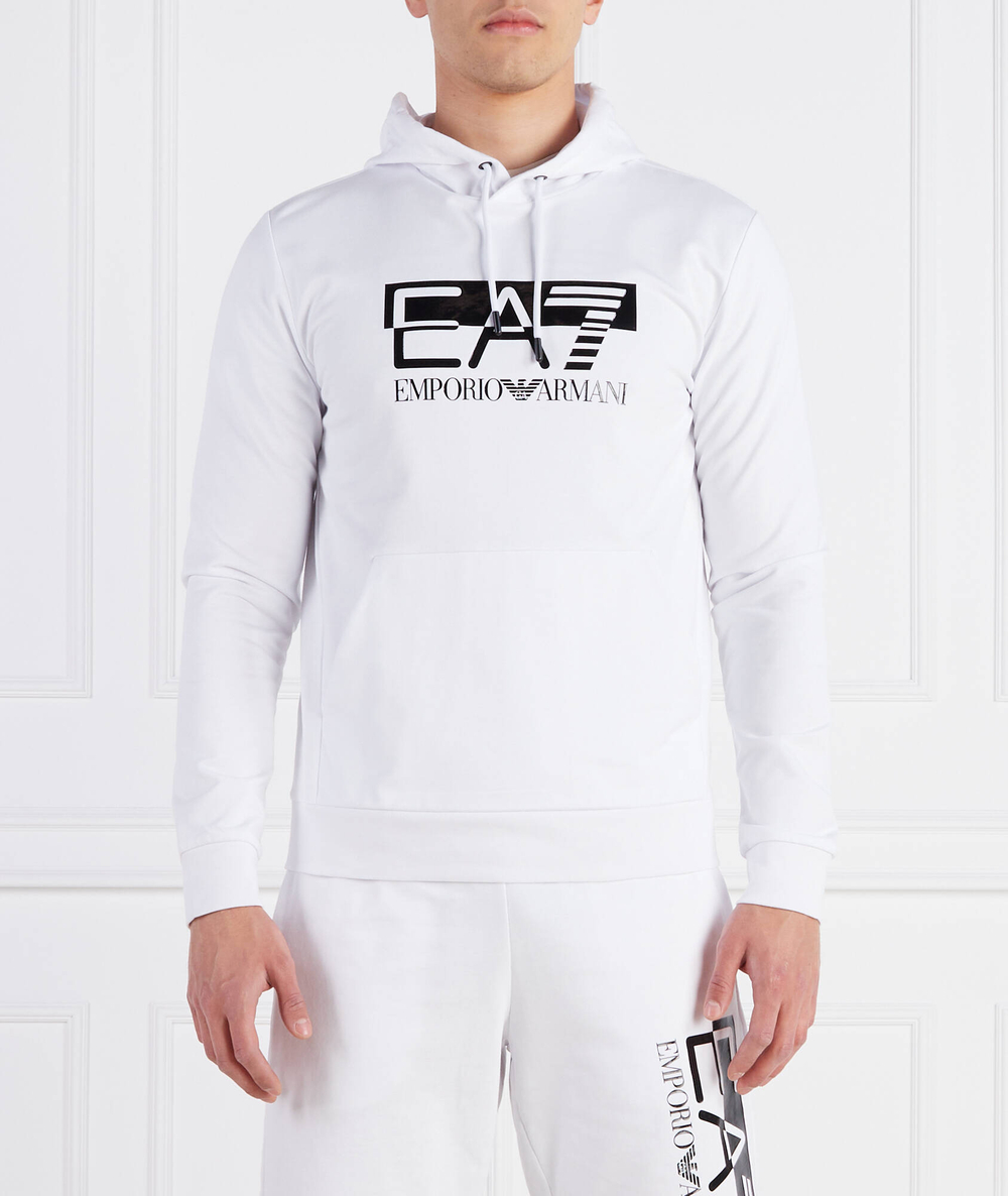 Худи EA7 - белый(6RPM62 PJ05Z)
