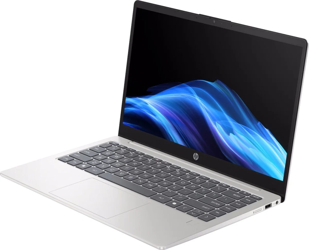 Ноутбук HP Laptop AI 14-hc0003ci 14" - Natural silver (C0EE5EA)