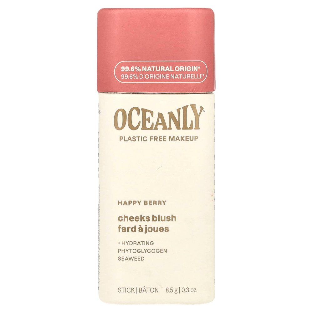 ATTITUDE, Oceanly™, румяна для щек, ягодный вкус, 8,5 г (0,3 унции)