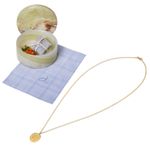 Подвеска Молитва овал с бриллиантами 45 см