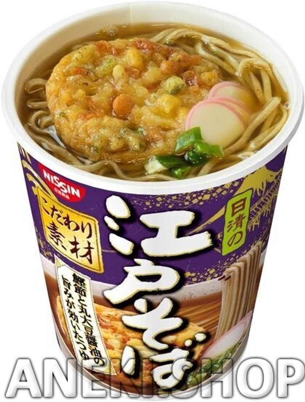 Лапша соба "Эдо по-токийски" с тофу и овощами 75 г NISSIN