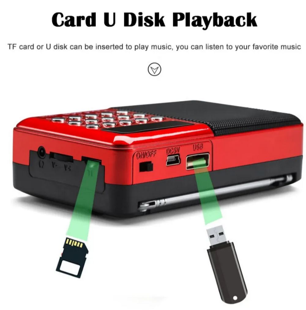 Радиоприемник Wireless Music T853S+ MP3 плеер/Bluetooth