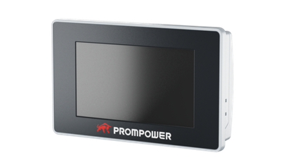 Панель оператора PROMPOWER PH1. Диагональ 4,3 Экран TFT разрешение 480*272.  RS232,RS422/RS485.