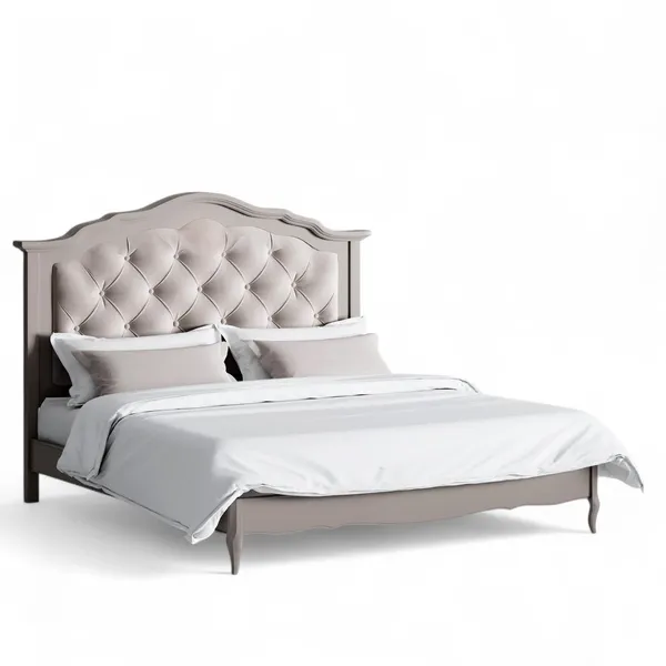 Кровать с мягким изголовьем 180*200