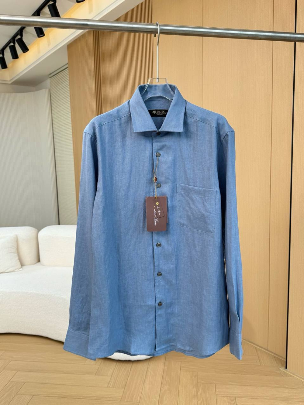 Льняная рубашка Loro Piana